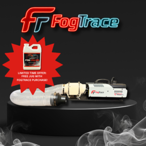 FogTrace Machine + 1 Jug Of Fog Juice