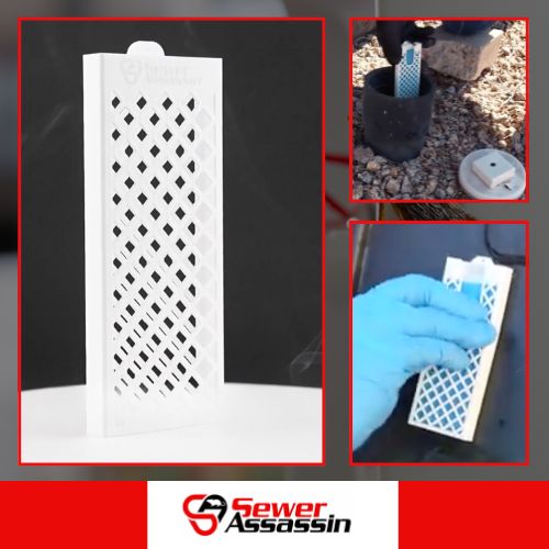 Sewer Assassin Nuvan pro strip holder for pest control