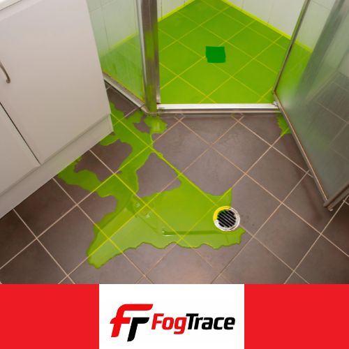 plumbing dye testing