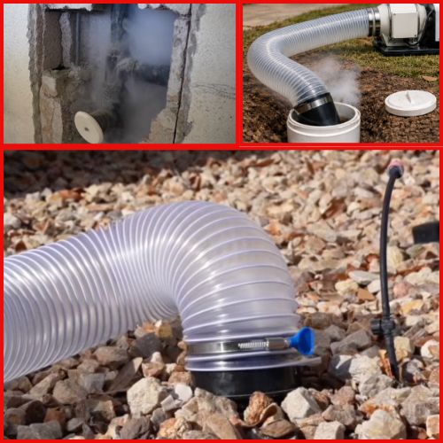 plumbing smoke blower machine